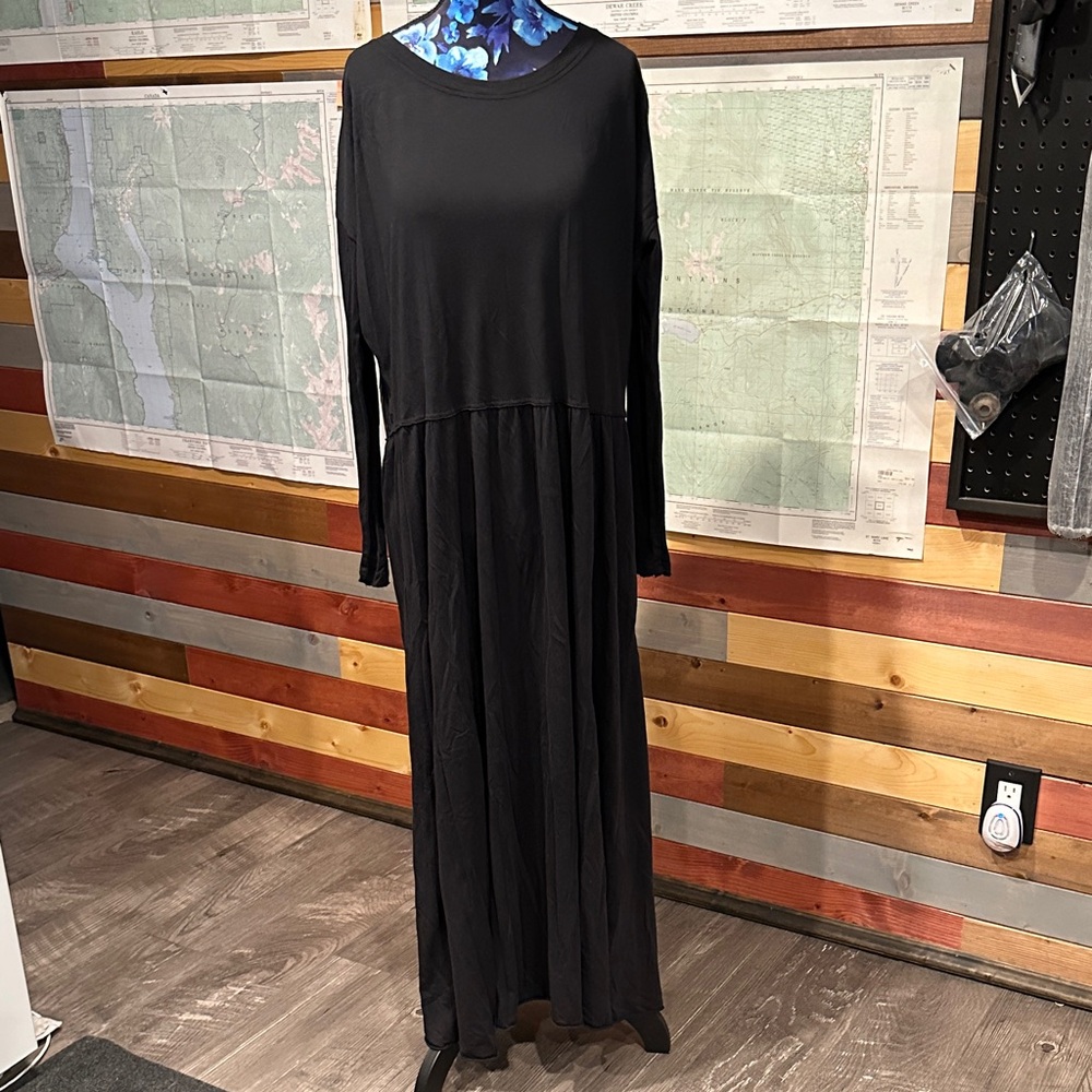 FP Long Sleeve Maxi Dress